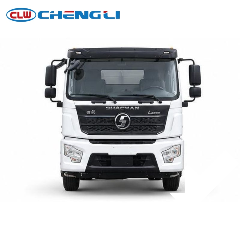 Single-Engine Road Sweeper Truck — front view