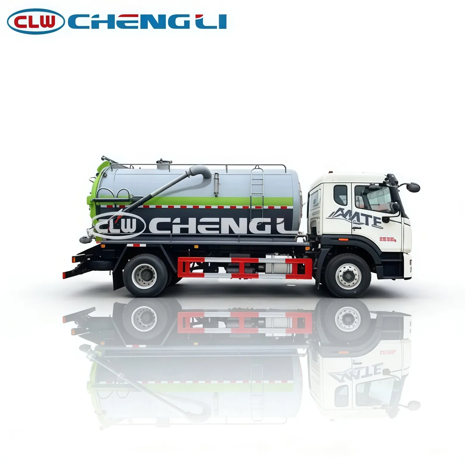 13,800L 4×2 Vacuum Truck — side view