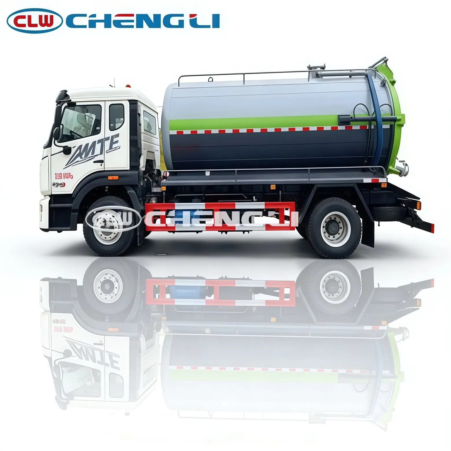 13,800L 4×2 Vacuum Truck — side view