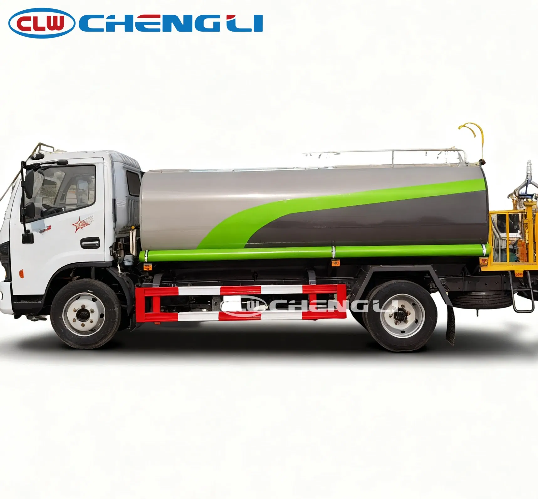 9,000L 4×2 Water Tank Truck — side view