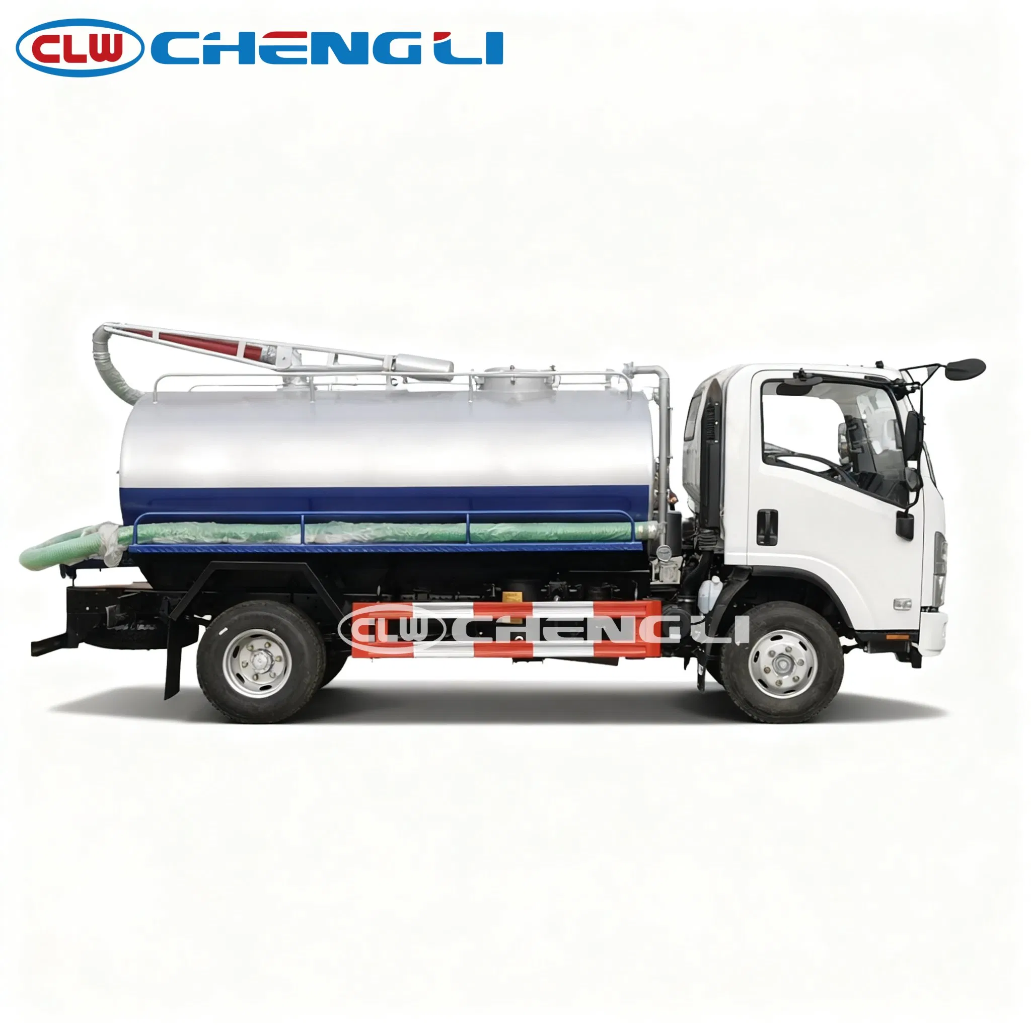 4x2 vacuum truck, right-side view